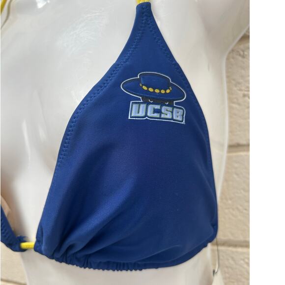 Collegiate UCSB Blue Bikini Top size XL - Picture 5 of 10